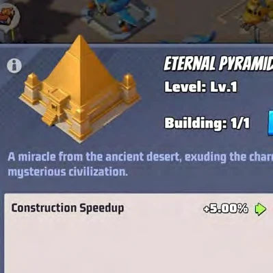 Eternal Pyramid Dekorasyonu