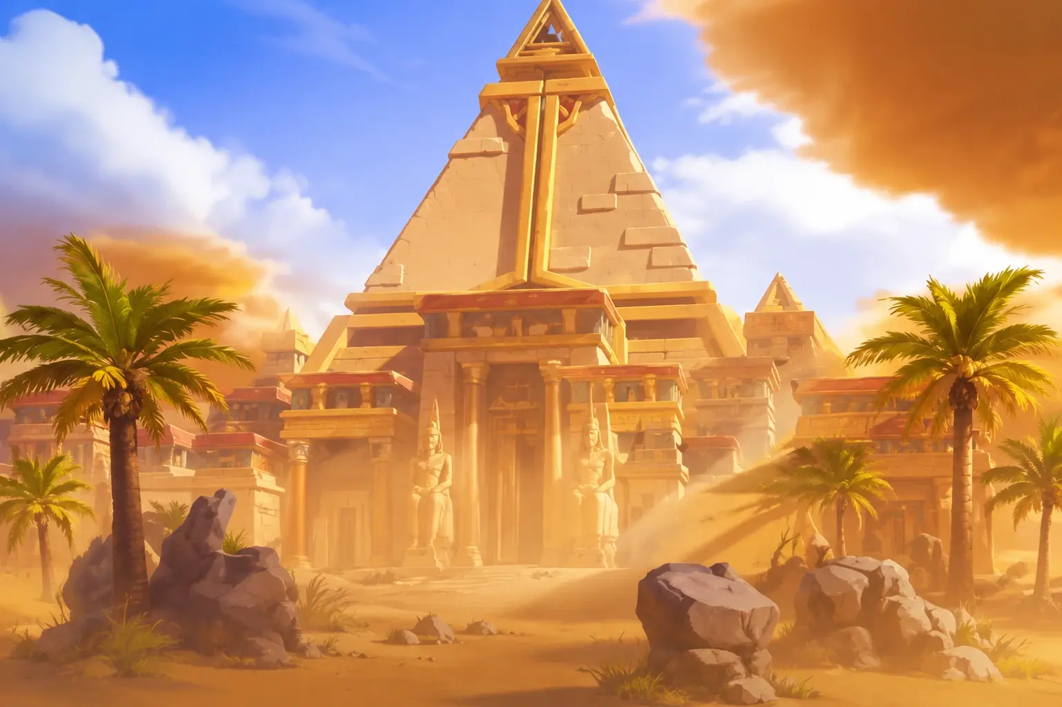 Pyramid War ekranı